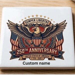 250th Anniversary Commemorative Plaque